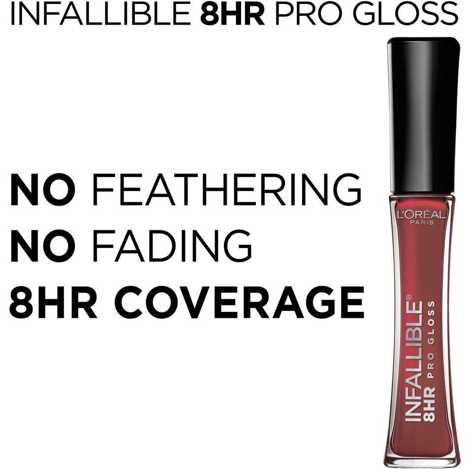 Brillo Labial Hidratante L'Oreal Paris Infallible 8HR Nude