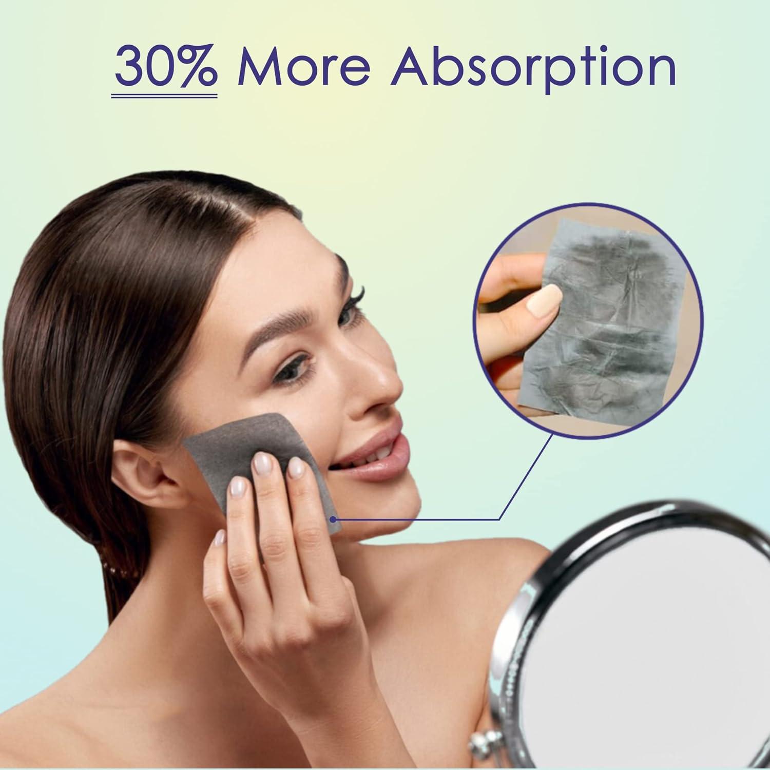 Hojas Absorbentes de Aceite Tametrix 105 Hojas Piel Grasa