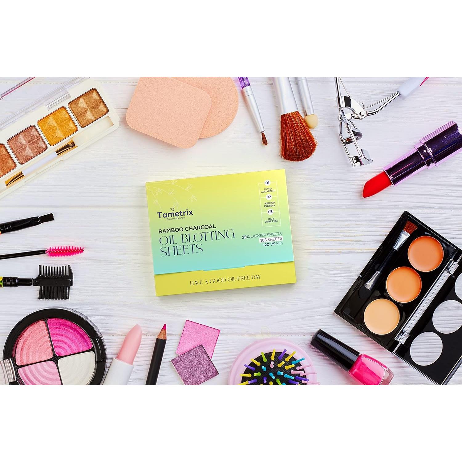 Hojas Absorbentes de Aceite Tametrix 105 Hojas Piel Grasa