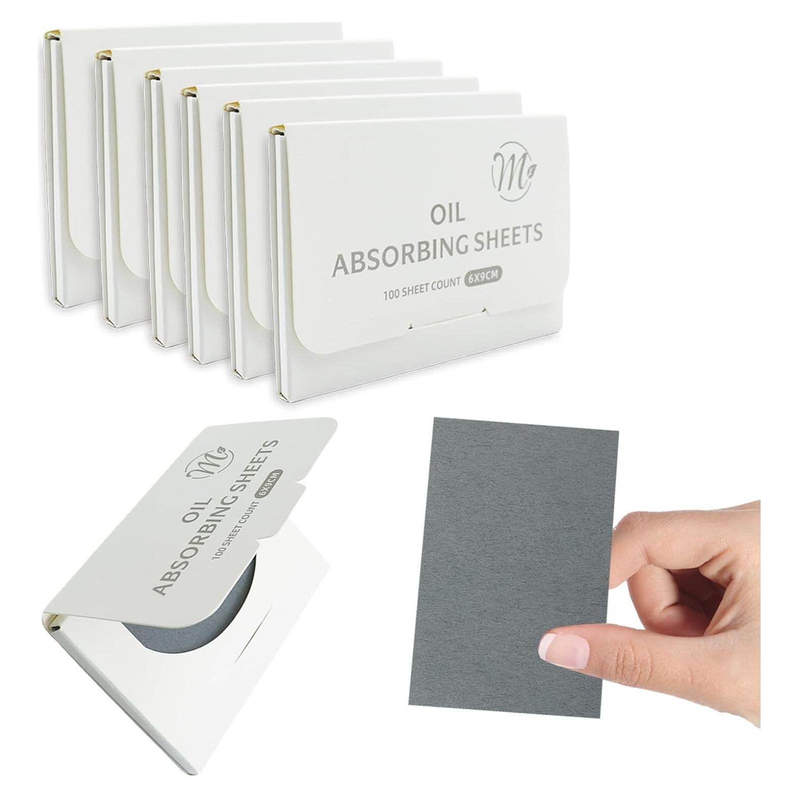 Hojas Absorbentes de Aceite Icepac 600 Unidades Carbón Bambú