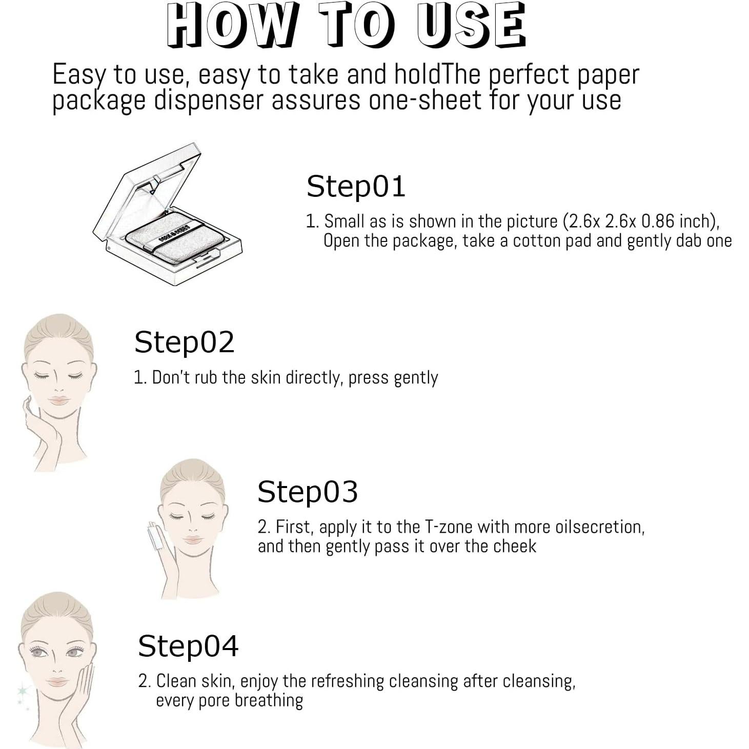 Hojas Absorbentes de Aceite WishLotus 200 Piezas Lino