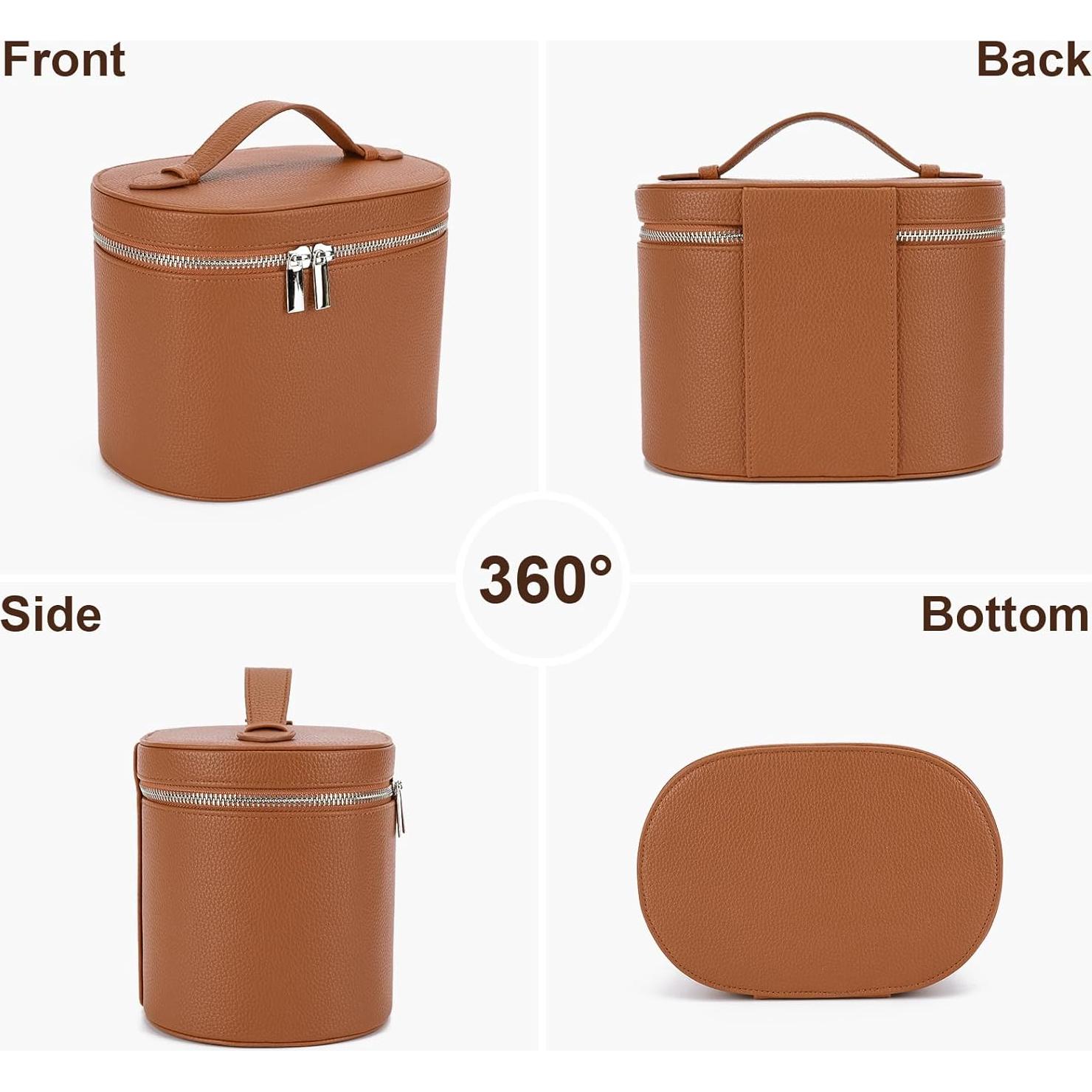 Bolsa de Maquillaje YFGBCX Estuche Organizador Portátil 20x15x14cm