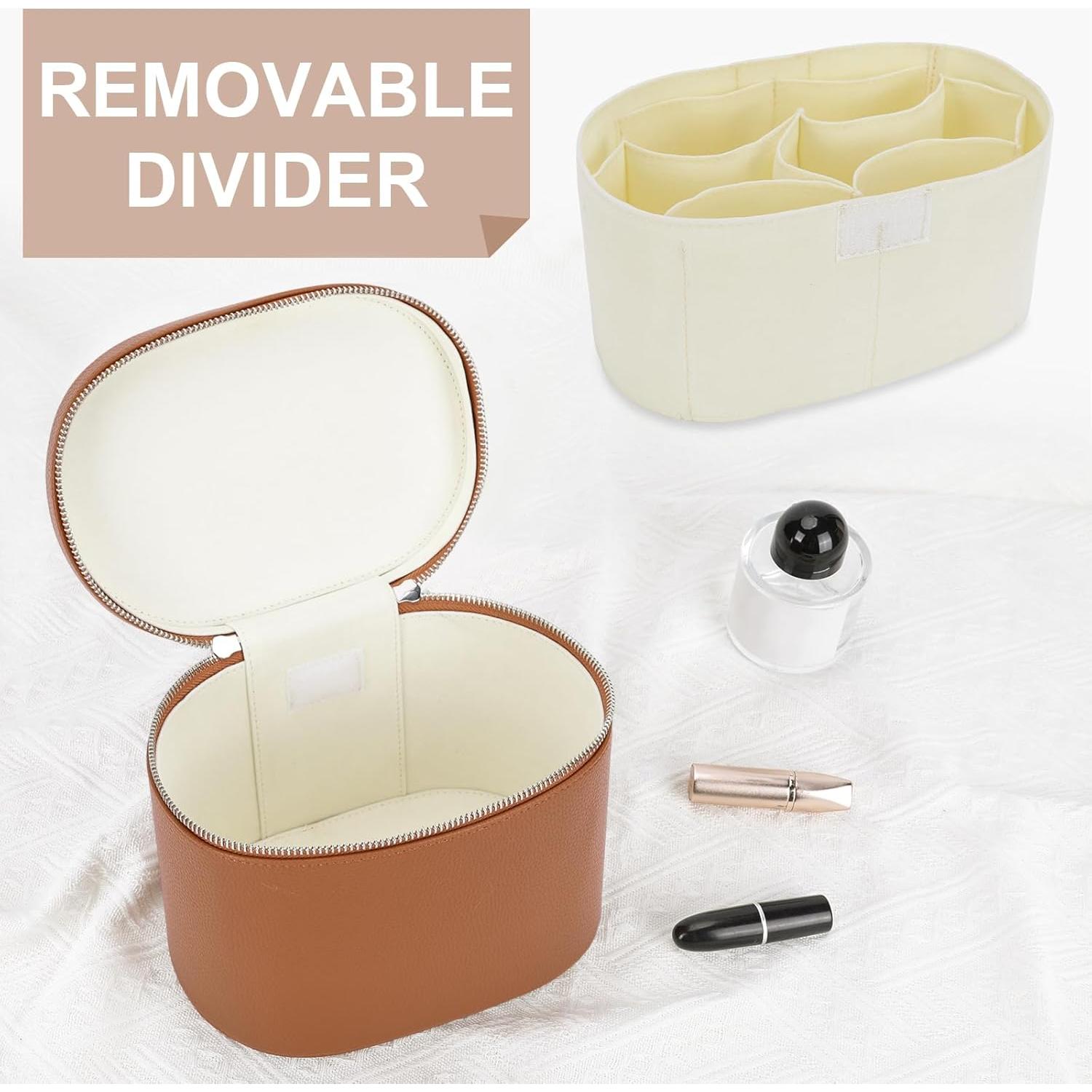 Bolsa de Maquillaje YFGBCX Estuche Organizador Portátil 20x15x14cm