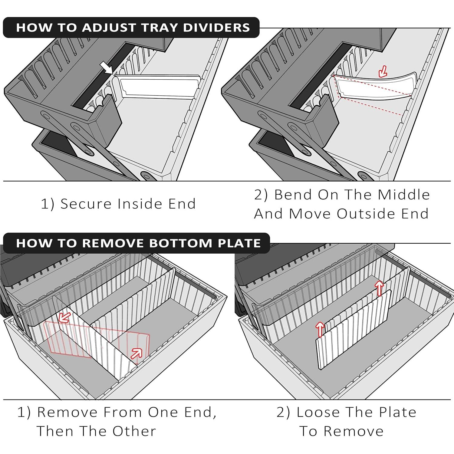 Estuche de Maquillaje Profesional Joligrace 35.5x28x21cm Negro