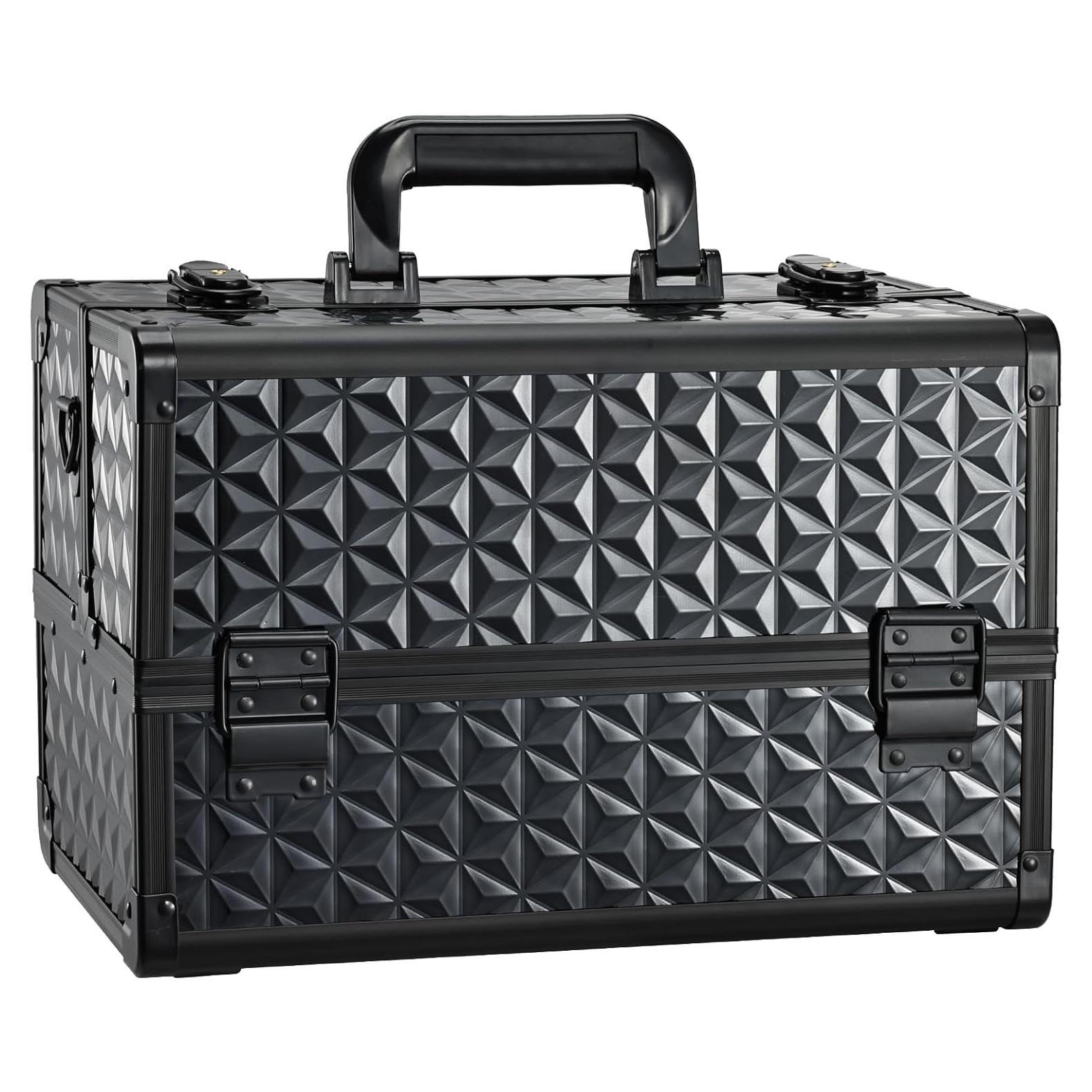 Estuche de Maquillaje Profesional Joligrace 34 cm Negro