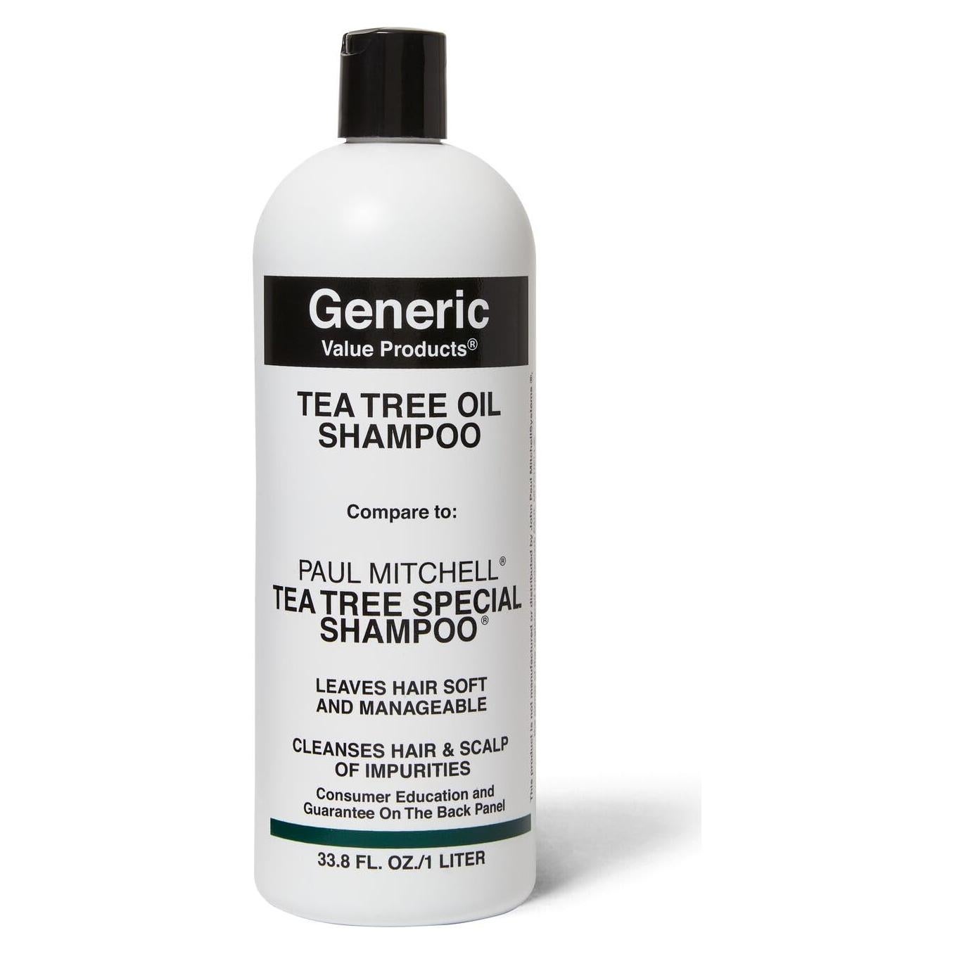 Champú de aceite de árbol de té GVP 1 L hidratante