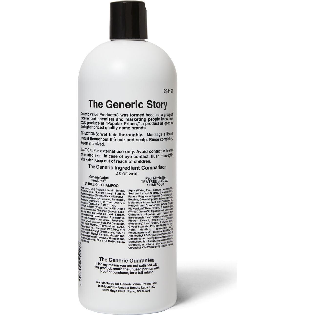 Champú de aceite de árbol de té GVP 1 L hidratante