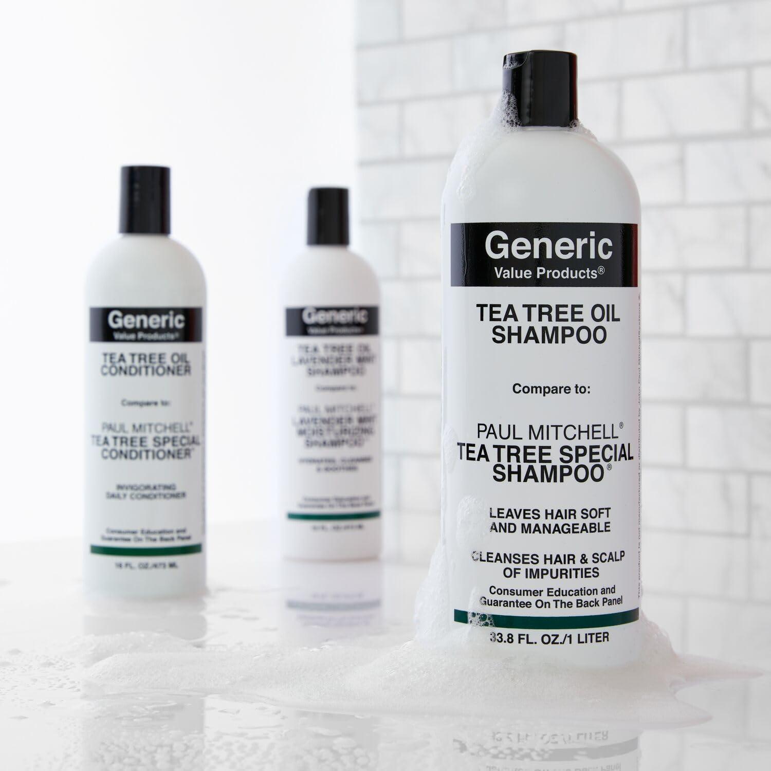 Champú de aceite de árbol de té GVP 1 L hidratante