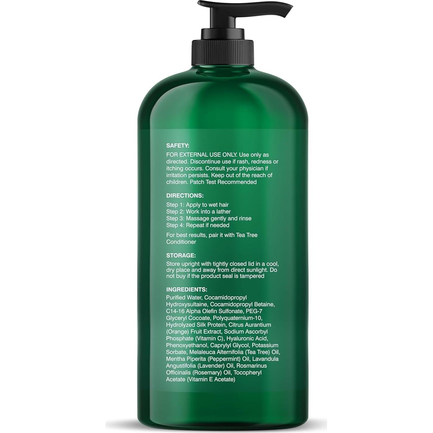 Champú Botanic Hearth Árbol de Té 473 ml Anticaspa