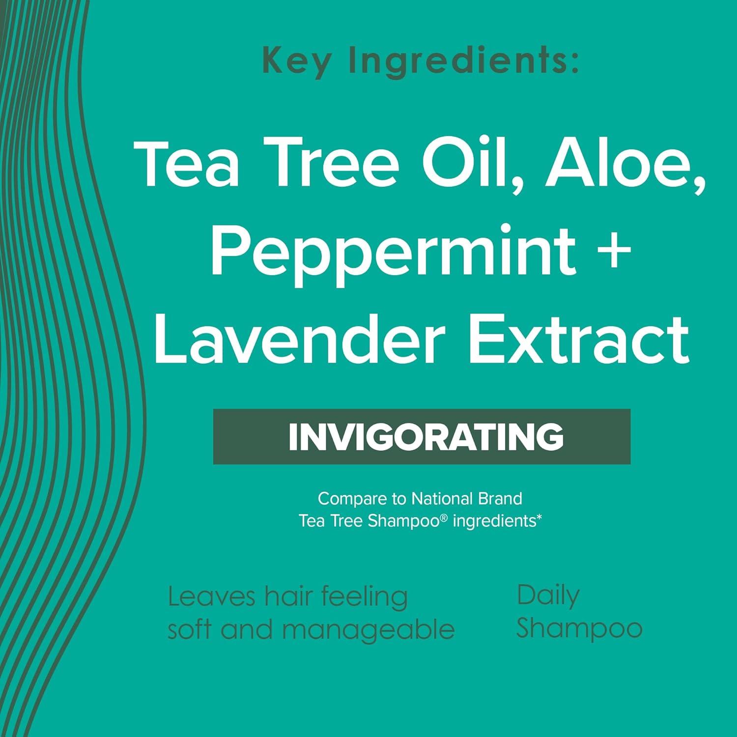 Champú de Árbol de Té True+Real 287 g Cuidado Profundo