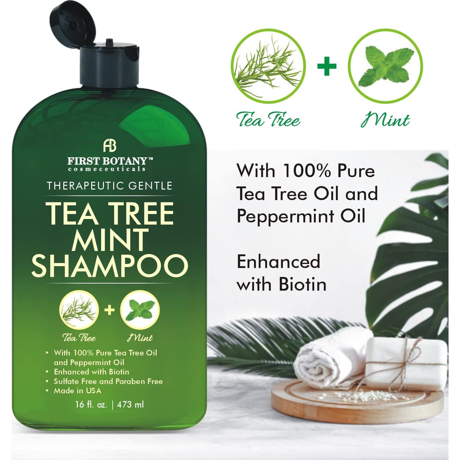 Champú y Acondicionador Luxor Árbol de Té y Menta 473 ml x 2