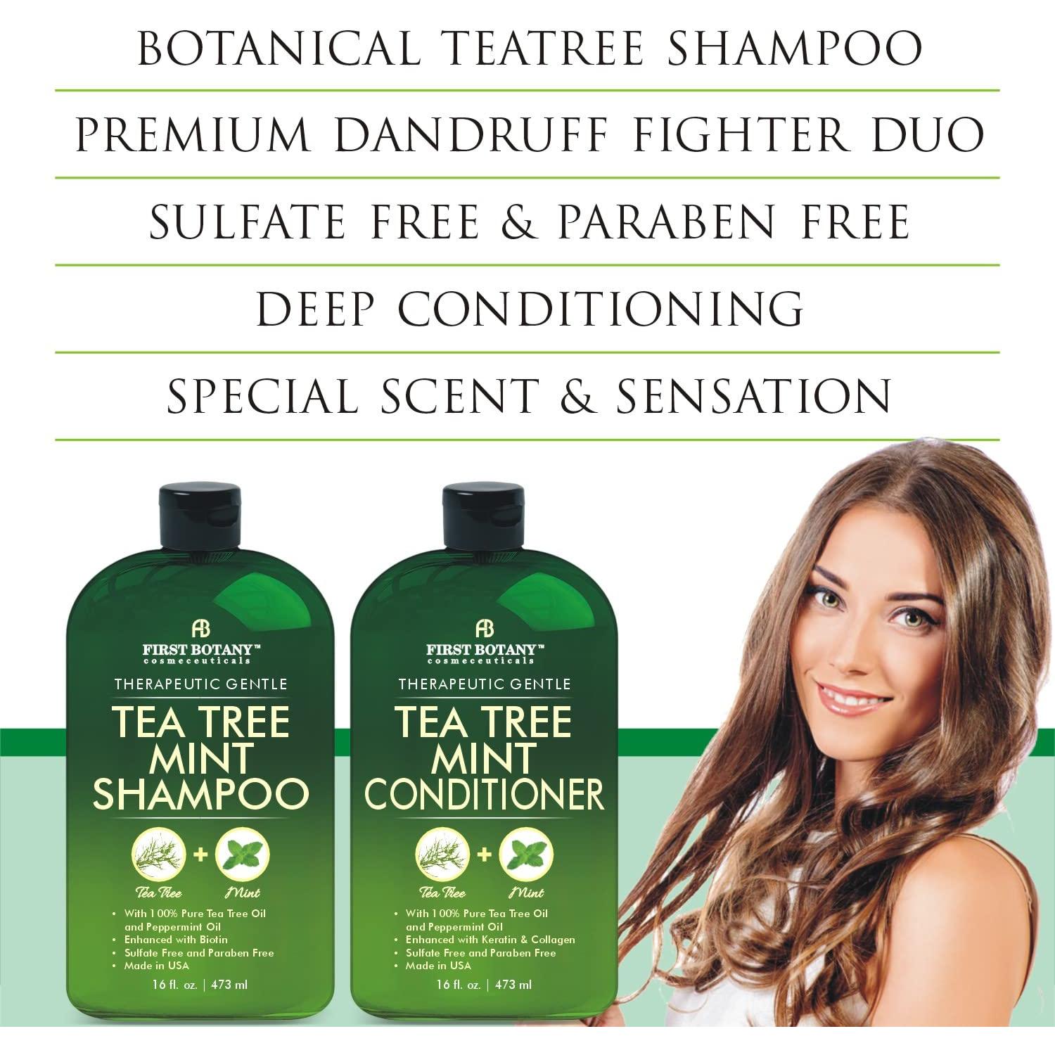 Champú y Acondicionador Luxor Árbol de Té y Menta 473 ml x 2