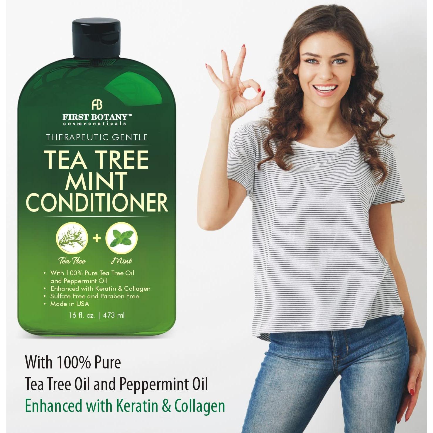 Champú y Acondicionador Luxor Árbol de Té y Menta 473 ml x 2