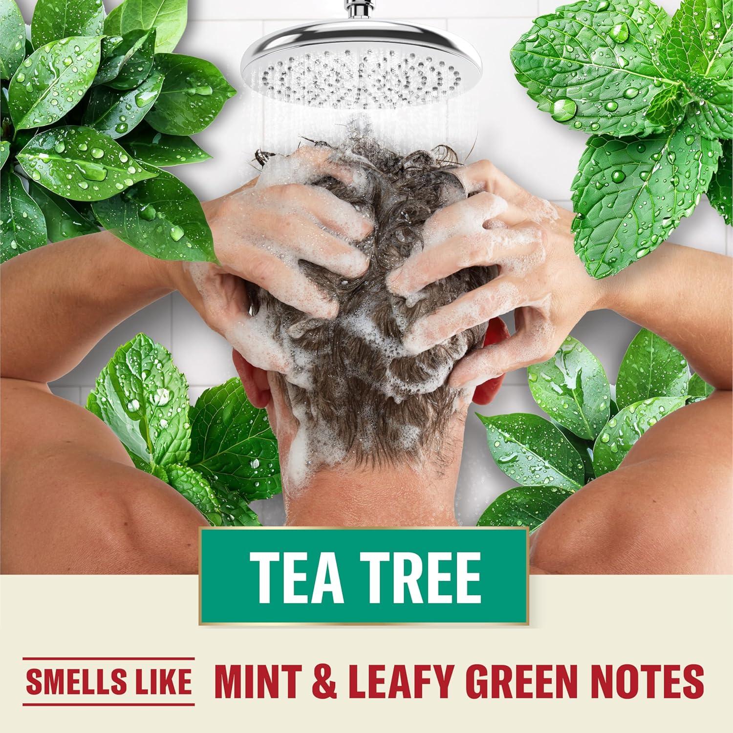 Champú Old Spice Tea Tree 620g Doble Pack para Hombres