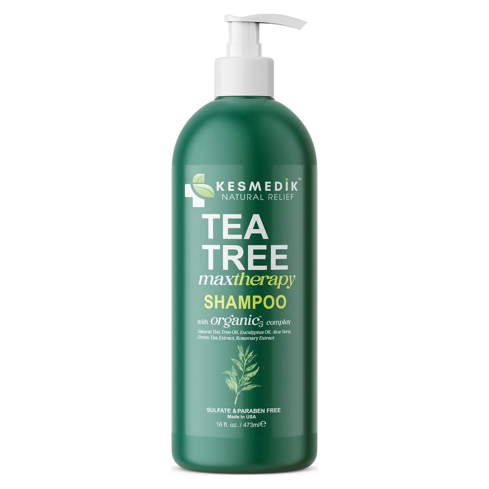 Champú de Aceite de Árbol de Té MaxTherapy 473 ml - Alivio Caspa