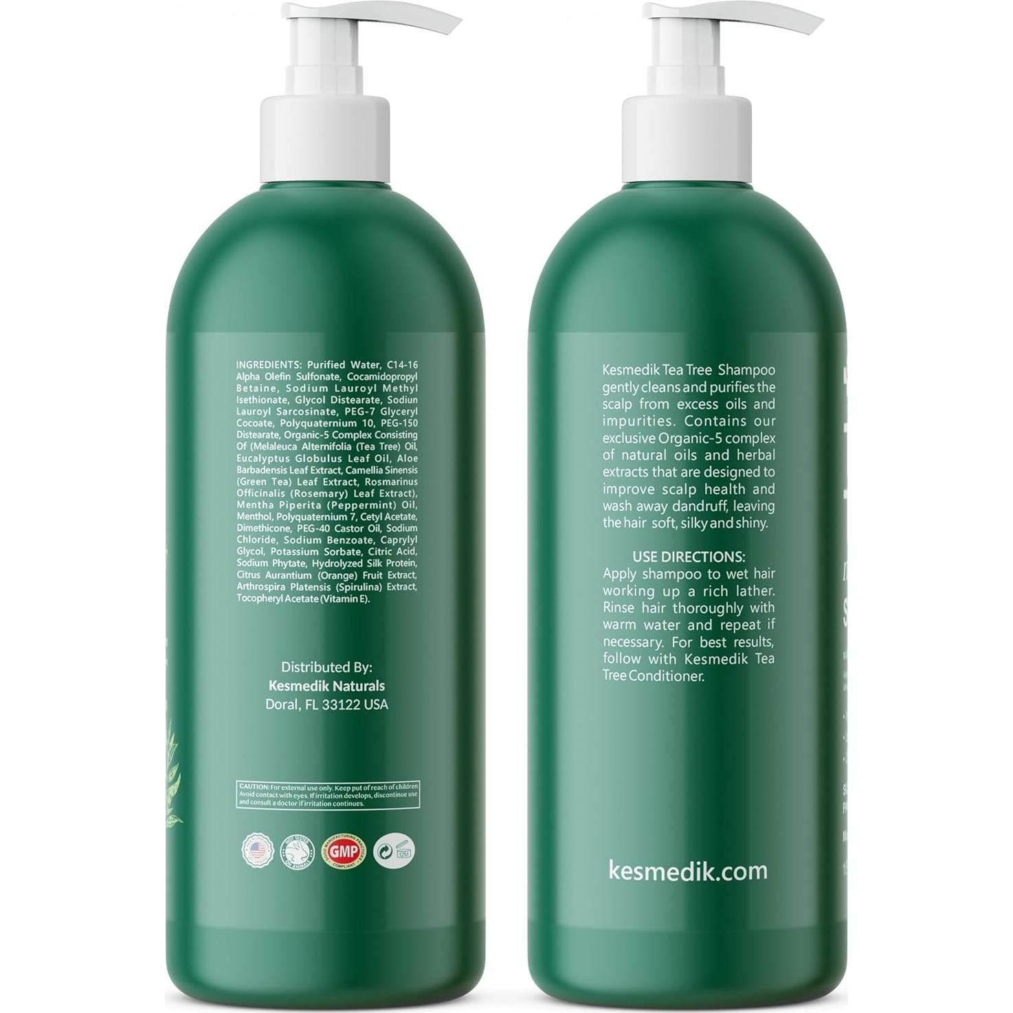 Champú de Aceite de Árbol de Té MaxTherapy 473 ml - Alivio Caspa