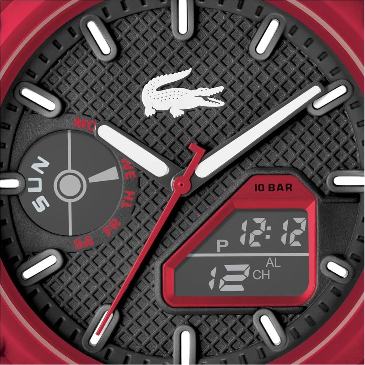Reloj Lacoste LC33 Analógico y Digital Hombre 45mm Rojo