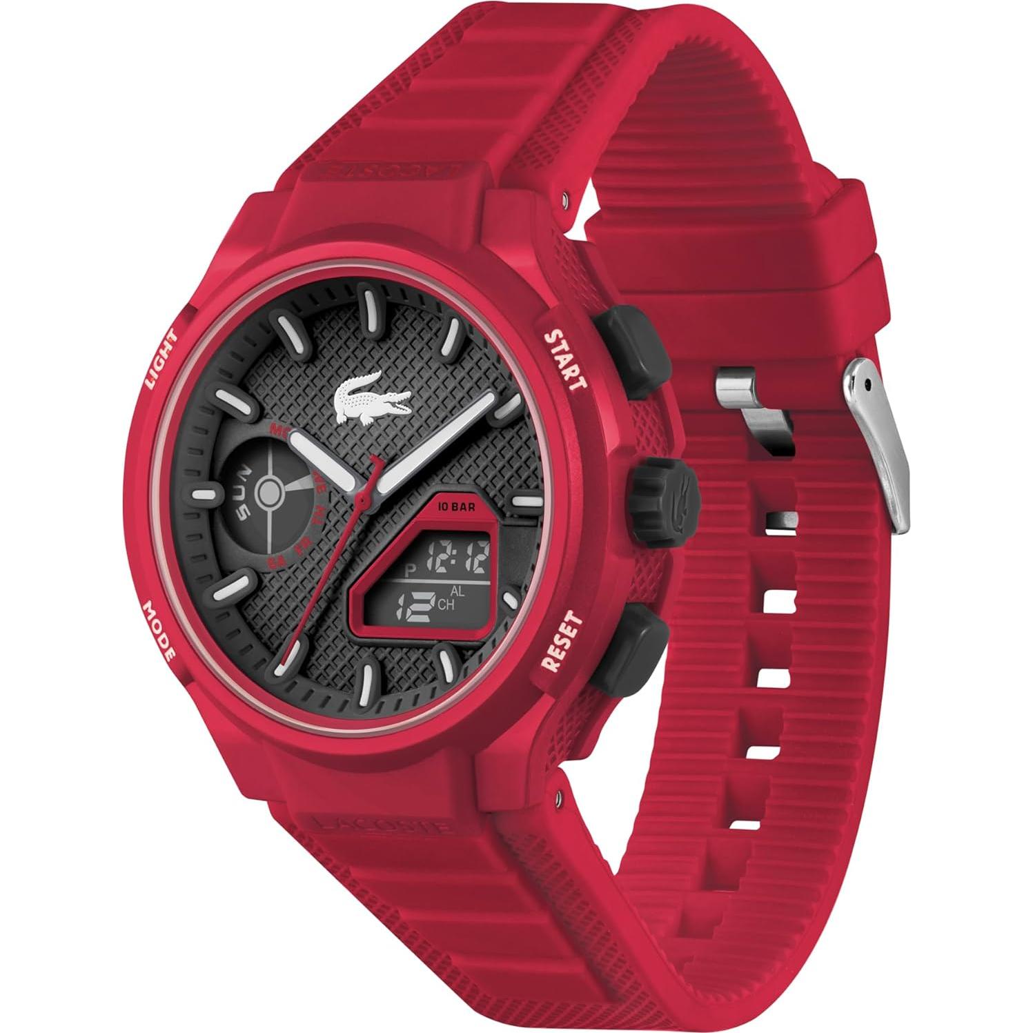 Reloj Lacoste LC33 Analógico y Digital Hombre 45mm Rojo