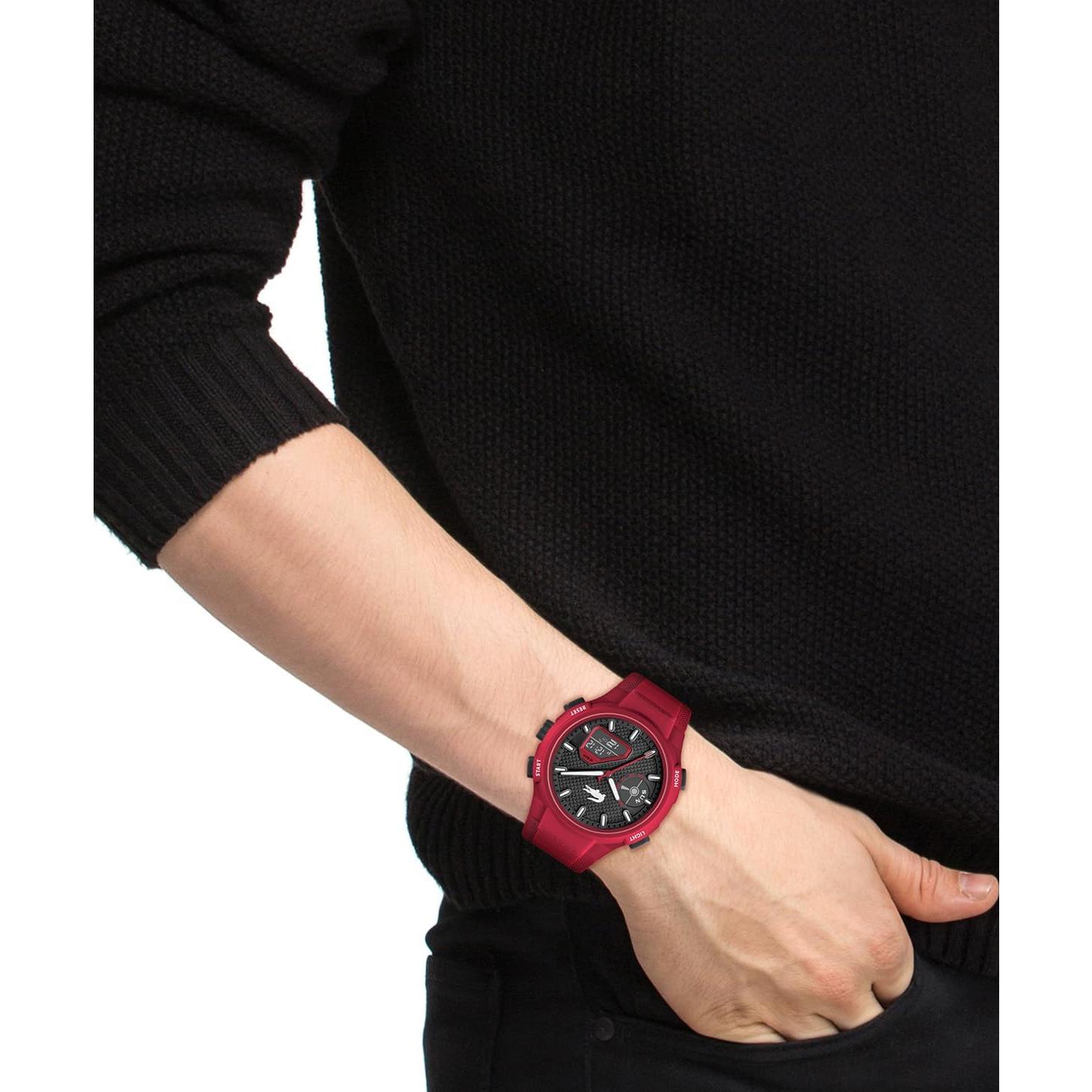 Reloj Lacoste LC33 Analógico y Digital Hombre 45mm Rojo