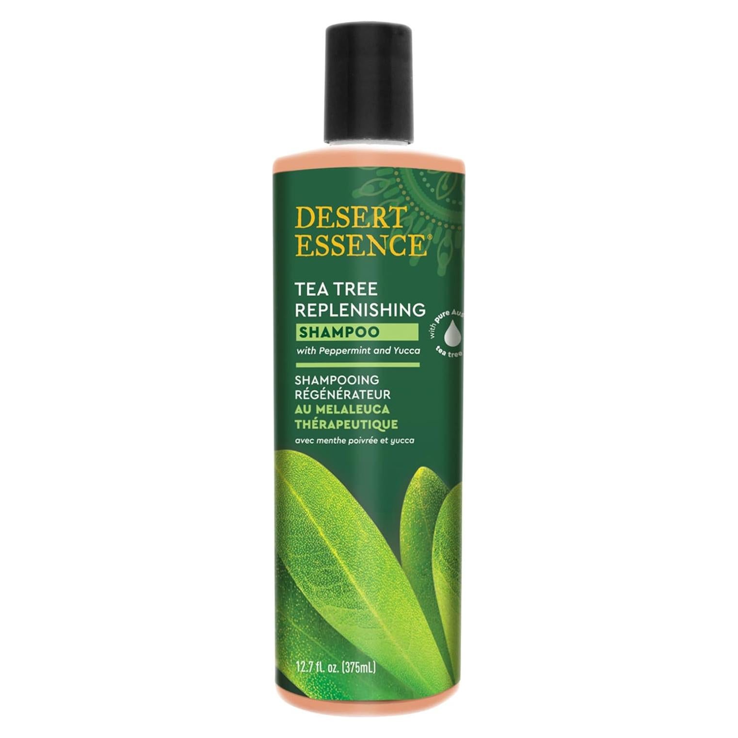 Champú Reponedor Desert Essence 375 ml Aceite de Árbol de Té