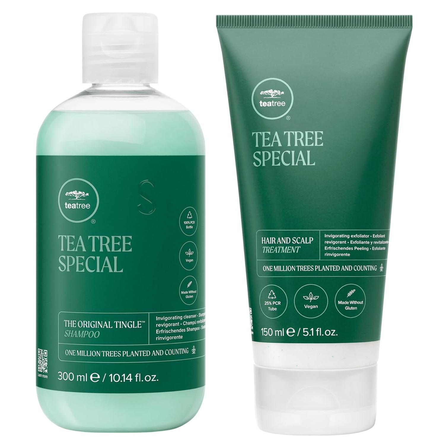 Conjunto de Cuidado del Cuero Cabelludo Paul Mitchell Tea Tree