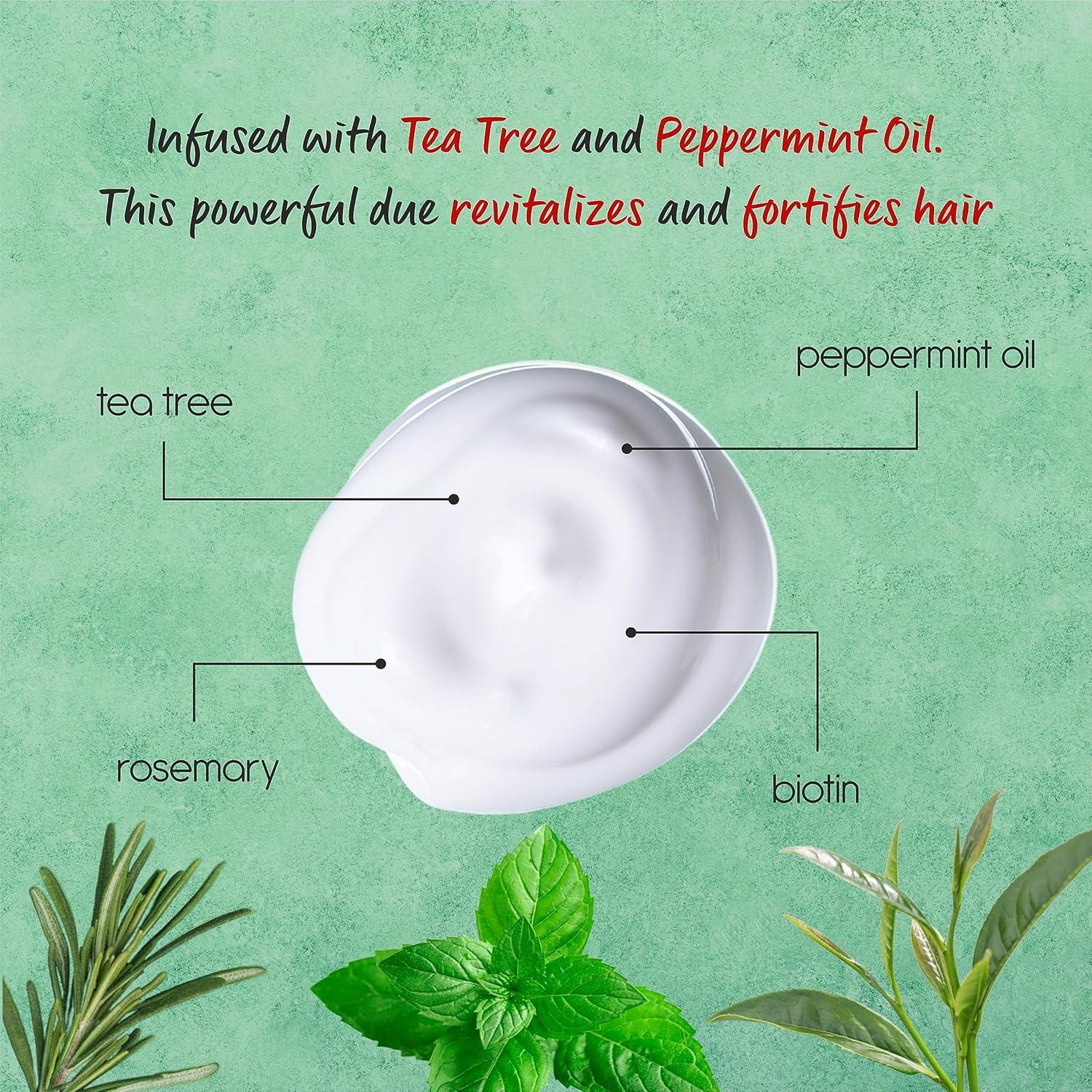 Juego de Champú y Acondicionador Mosaic 600ml Aceite de Árbol de Té