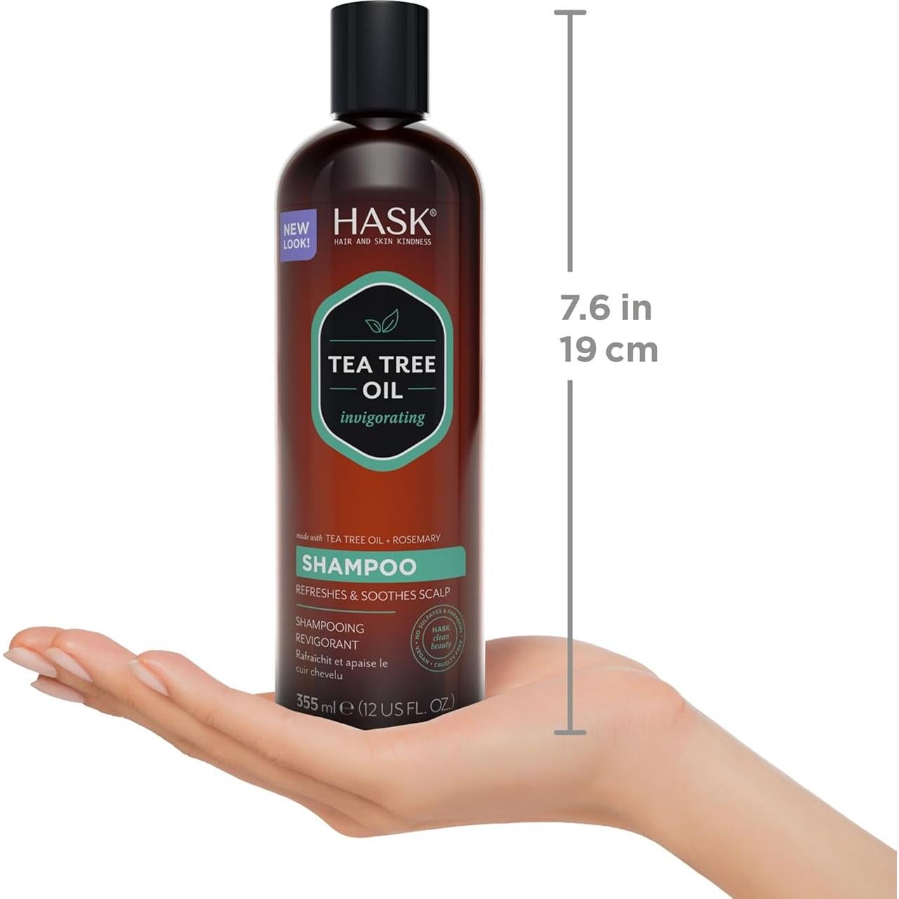 Champú y Acondicionador HASK Árbol de Té y Romero 226g