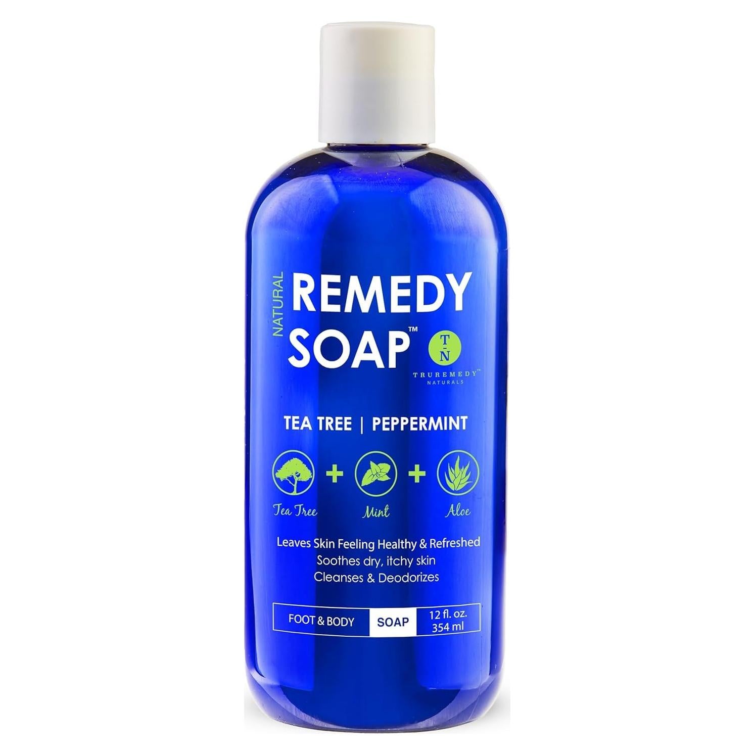 Jabón Corporal Truremedy Naturals 354ml Aceite de Árbol de Té