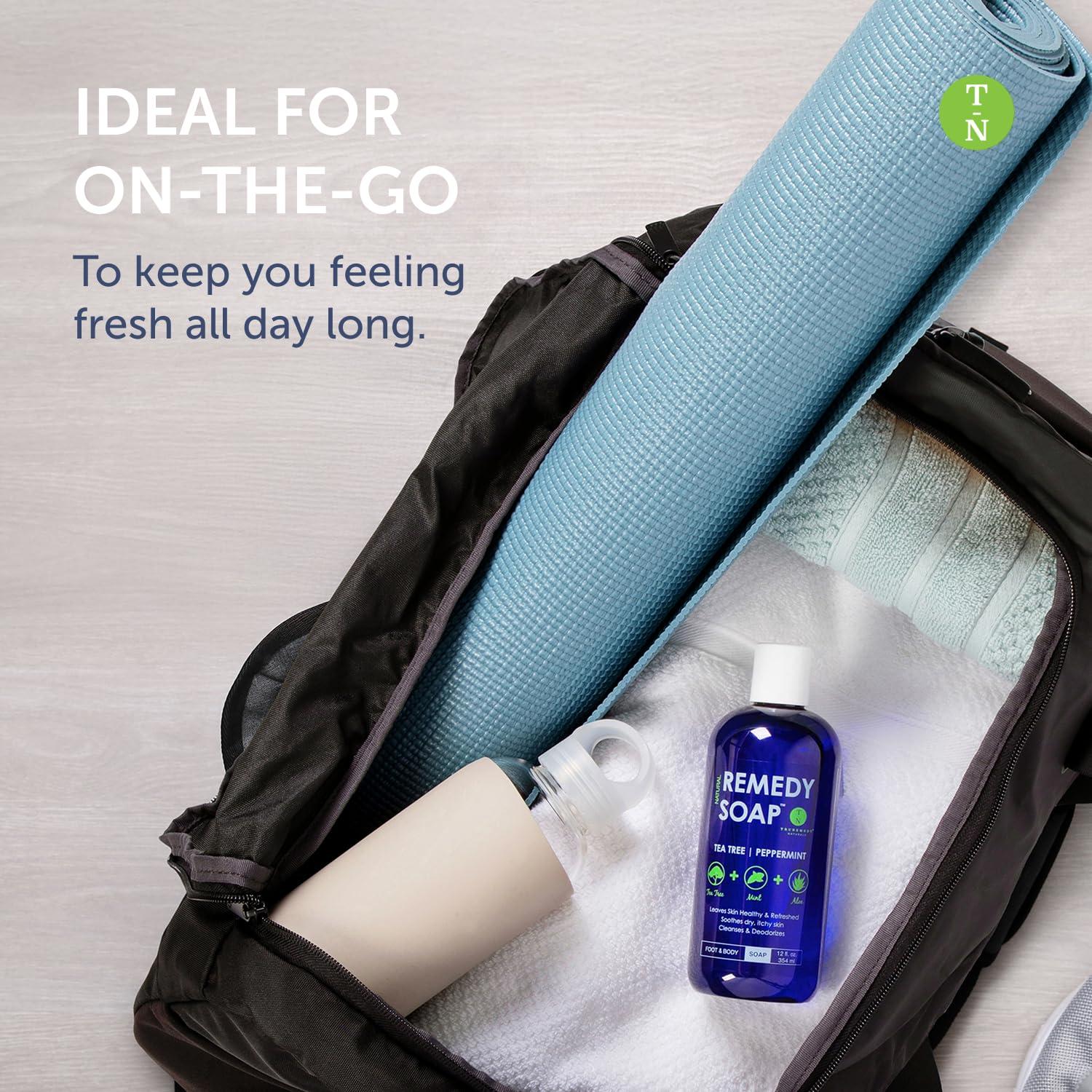 Jabón Corporal Truremedy Naturals 354ml Aceite de Árbol de Té