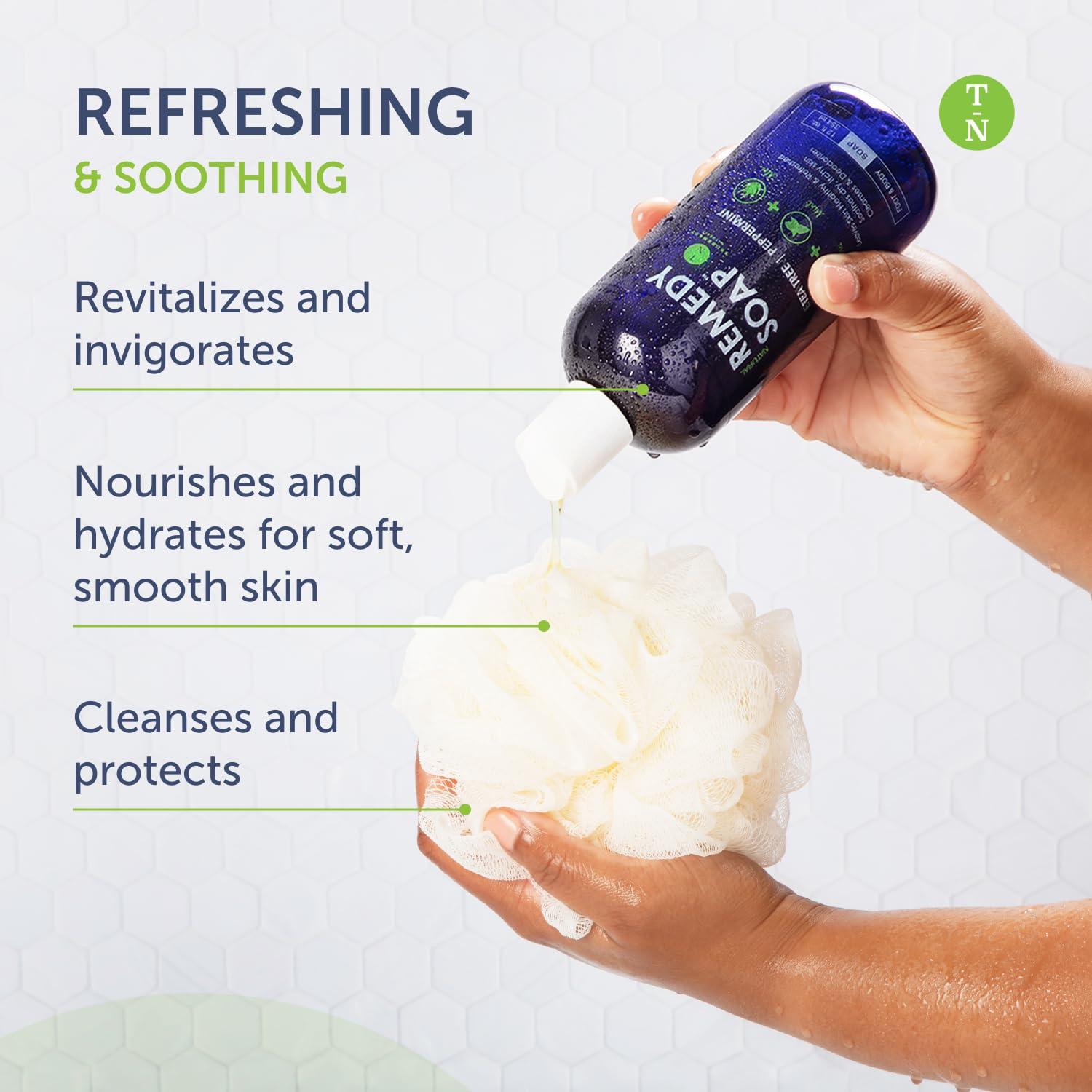 Jabón Corporal Truremedy Naturals 354ml Aceite de Árbol de Té