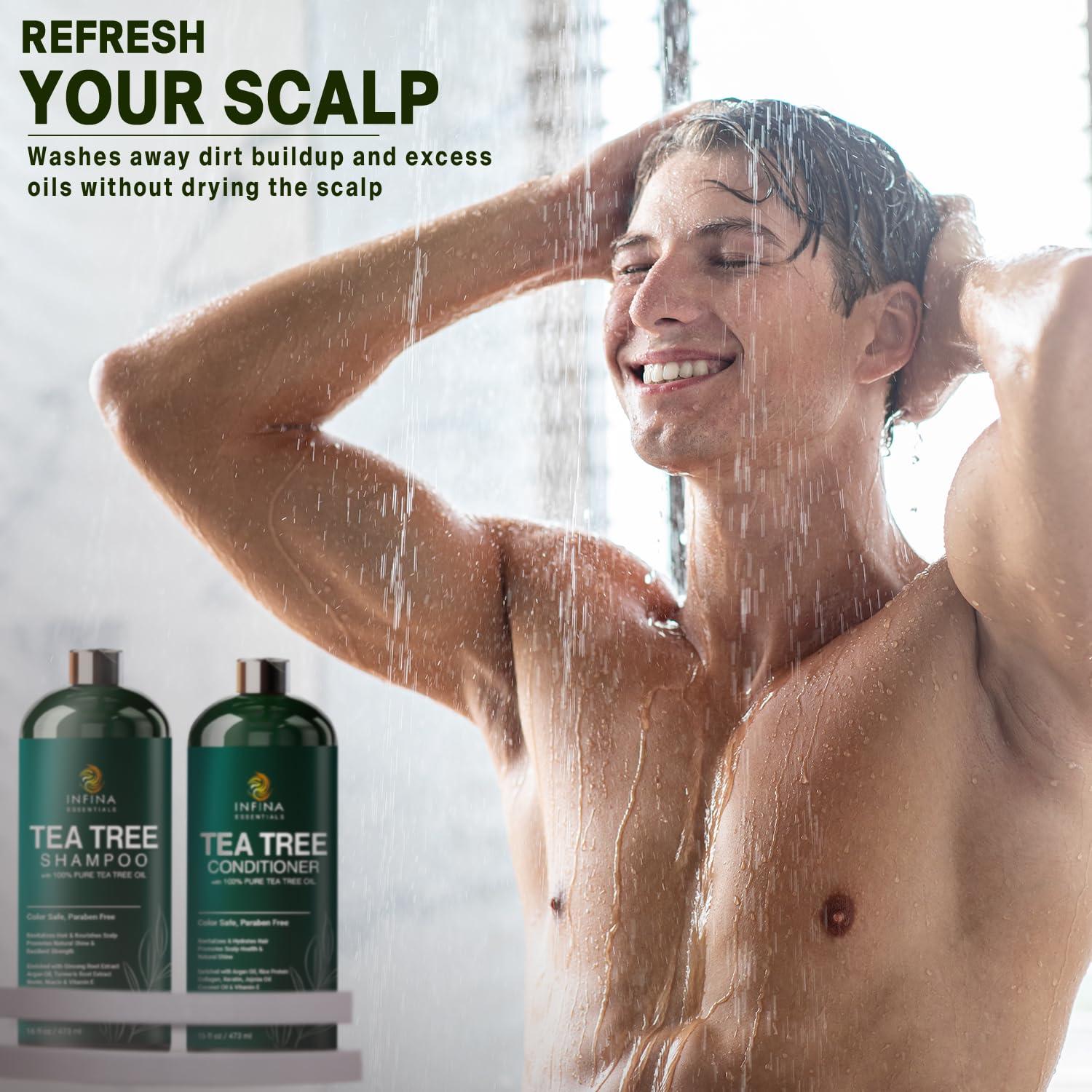 Juego de Champú y Acondicionador INFINA ESSENTIALS 480ml