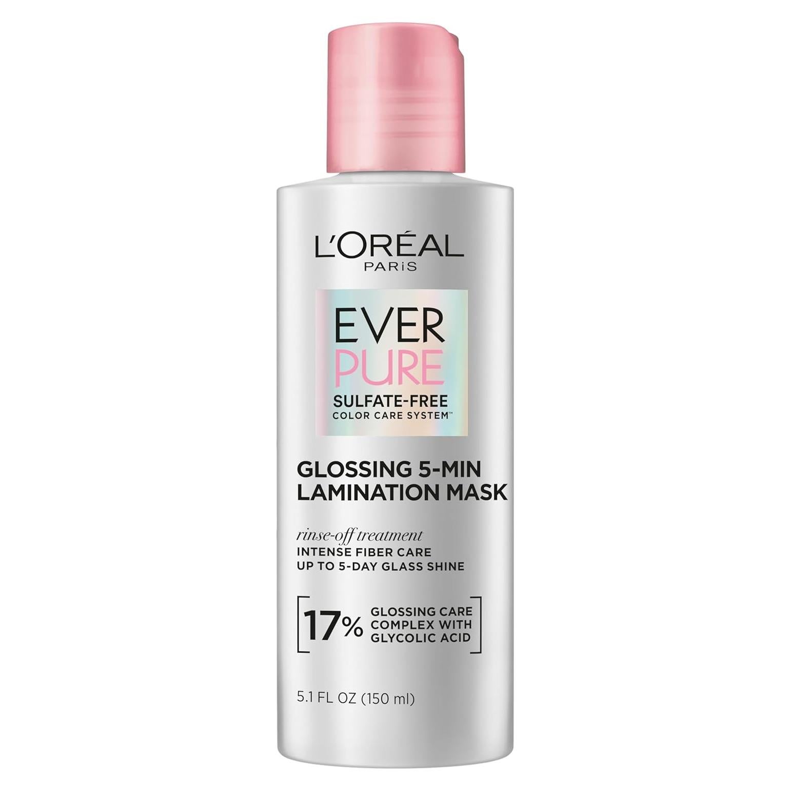Máscara de Cabello L'Oreal Paris EverPure 151 ml Brillo
