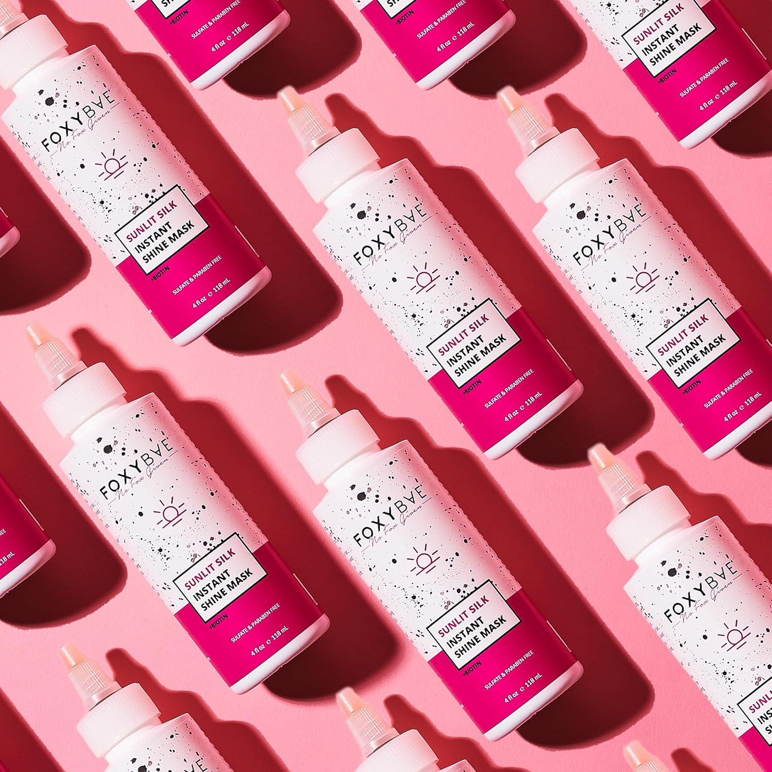 Mascarilla FoxyBae Sunlit Silk 118 ml Hidratante Brillo