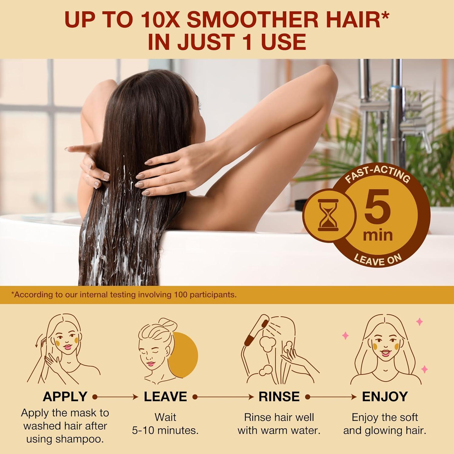 Mascarilla Hidratante para Cabello Dañado Kinpur 300g - Queratina y Colágeno