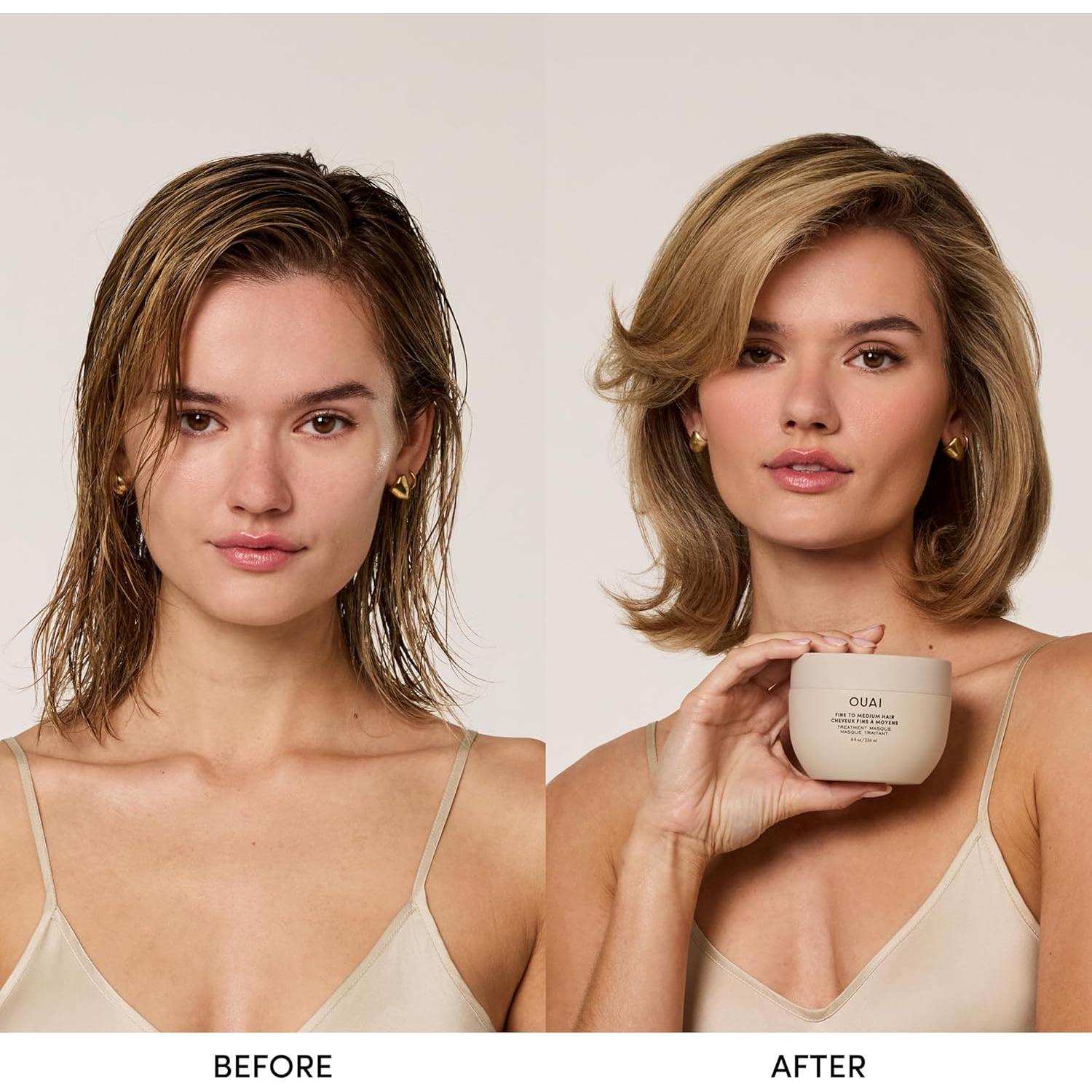 OUAI Mascarilla Hidratante para Cabello Fino a Medio 226g