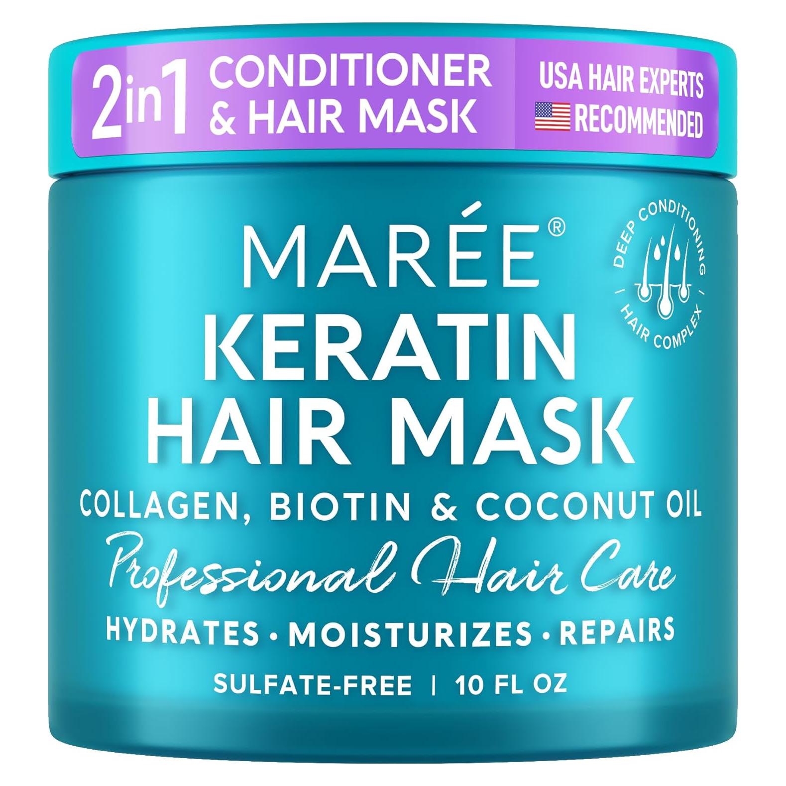 Mascarilla Hidratante para Cabello Dañado MAREE 400g