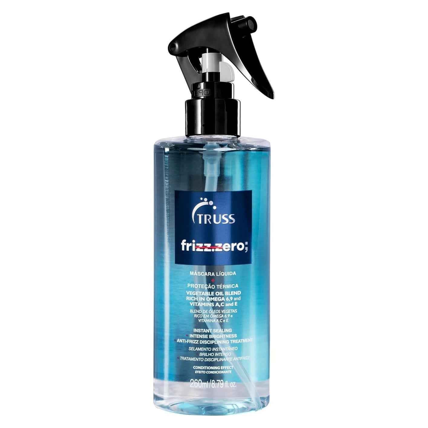 TRUSS Frizz Zero Spray Antifrizz 250ml - Brillo y Desenredo