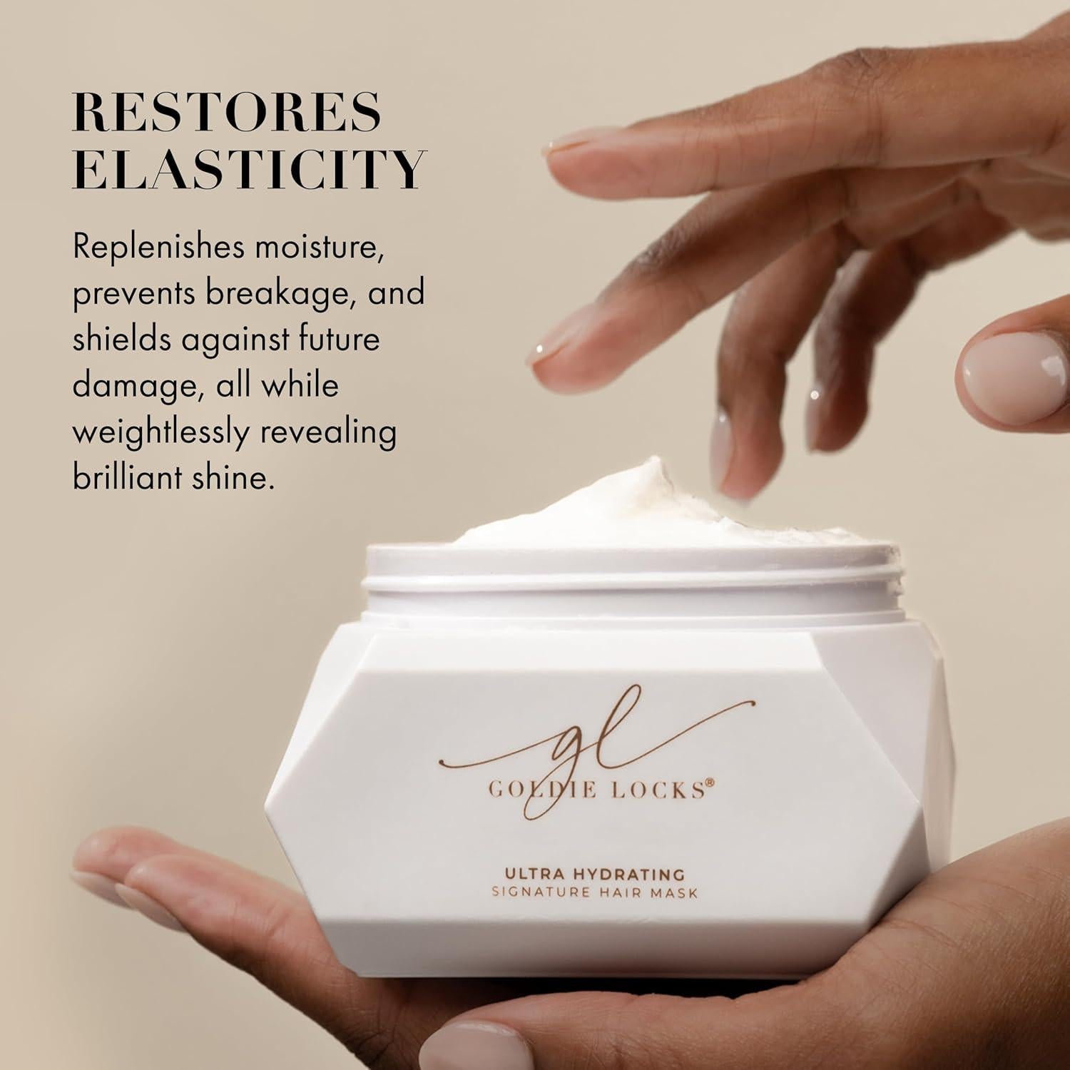 Máscara Capilar Hidratante Goldie Locks 200 ml - Restaura y Fortalece