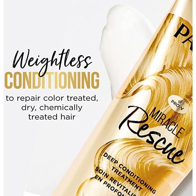 Mascarilla Capilar Acondicionamiento Profundo Pantene 3x8oz