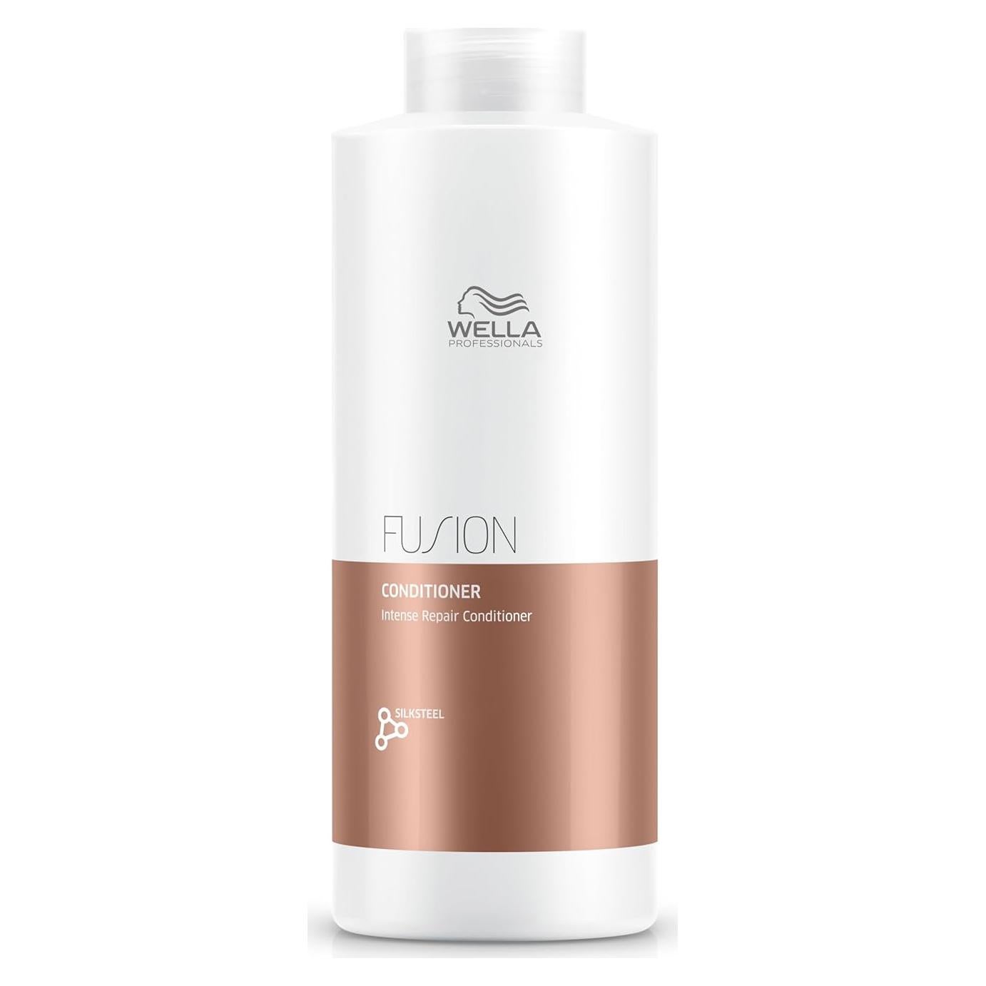 Acondicionador Wella Professionals Fusion 1000ml Reparador