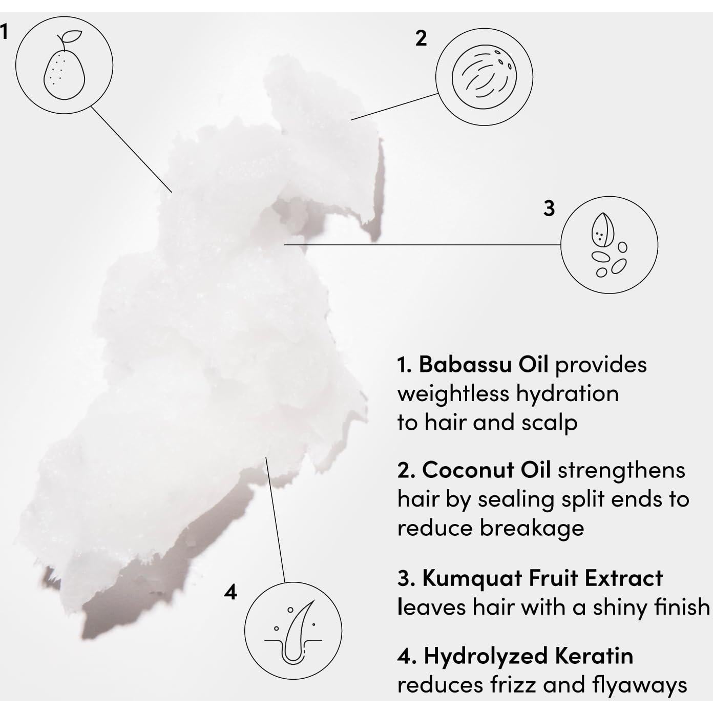 Conjunto Champú y Acondicionador OUAI para Cabello Medio 300ml