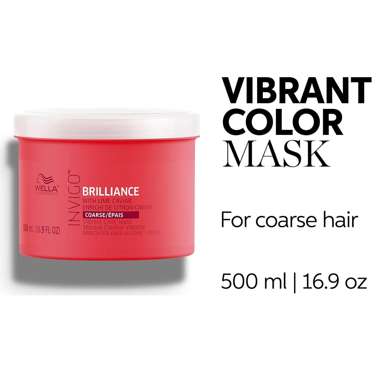 Mascarilla Wella Professionals Invigo Brilliance 478ml