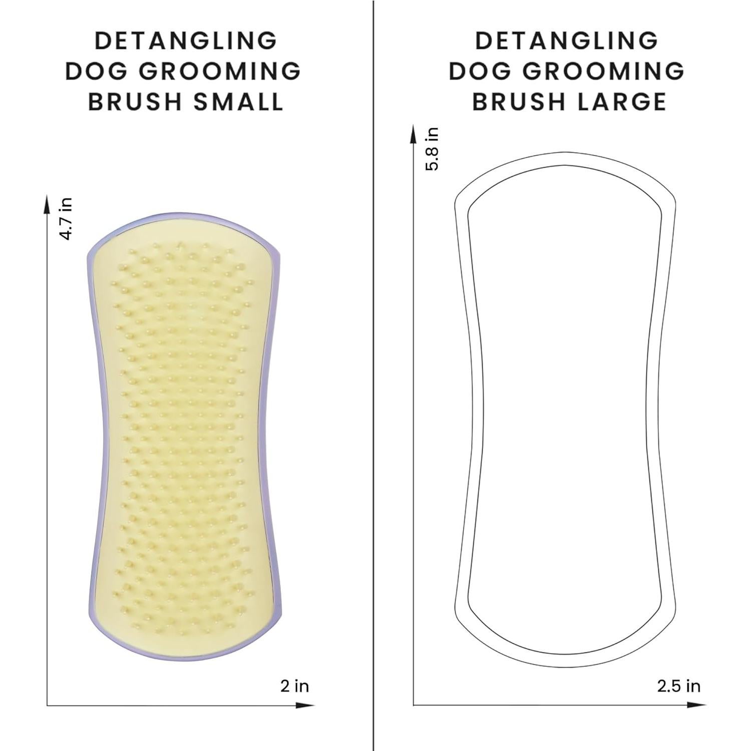 Cepillo Desenredante Pequeño Tangle Teezer Lila y Amarillo