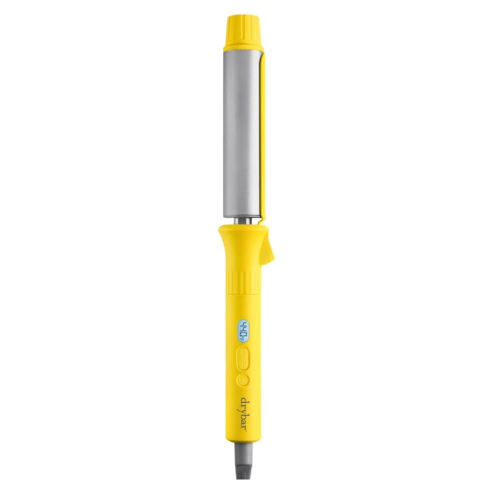 Plancha Rizar Rotativa Drybar 3 Días 1.25" Amarillo Gris
