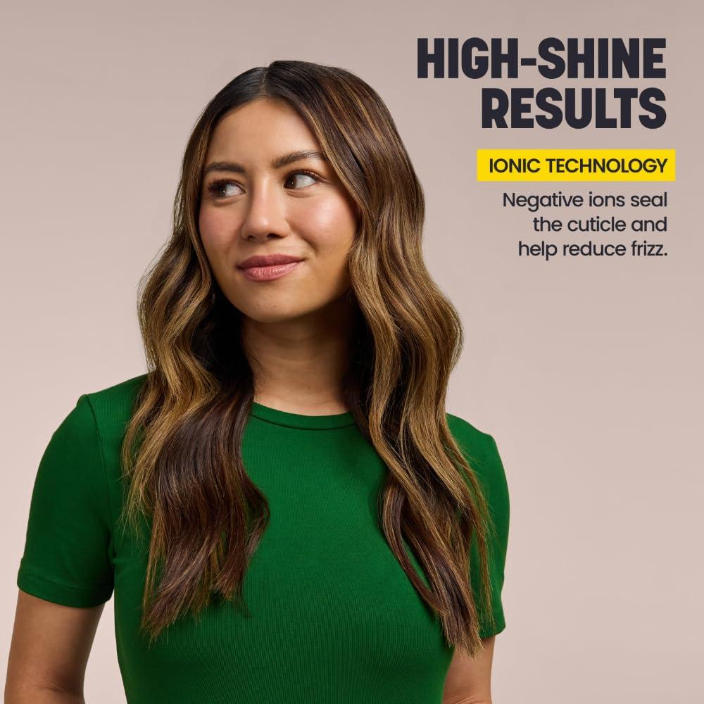 Plancha Rizar Rotativa Drybar 3 Días 1.25" Amarillo Gris