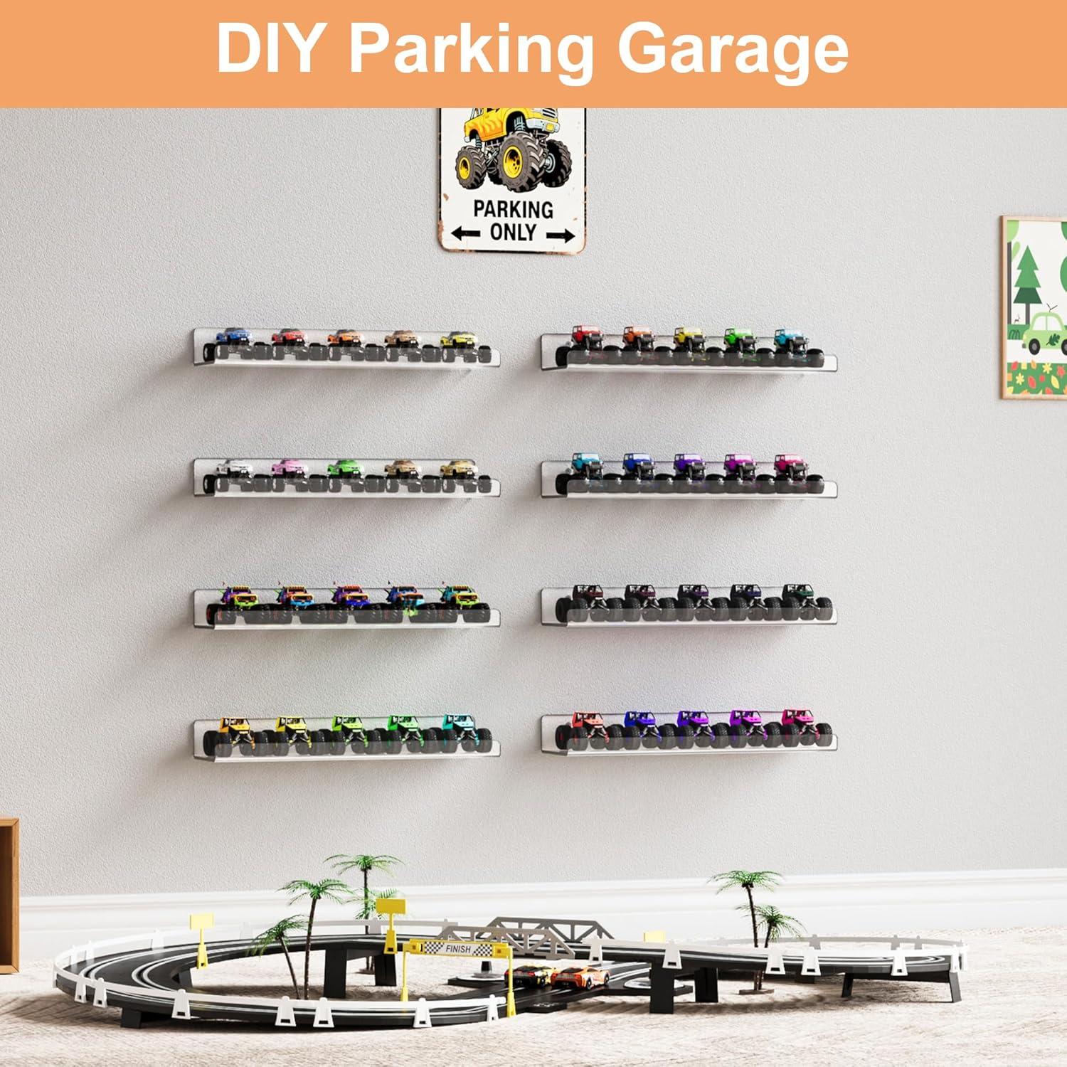 Estantes Acrílicos Flotantes Upsimples 12 Piezas 38.1 cm