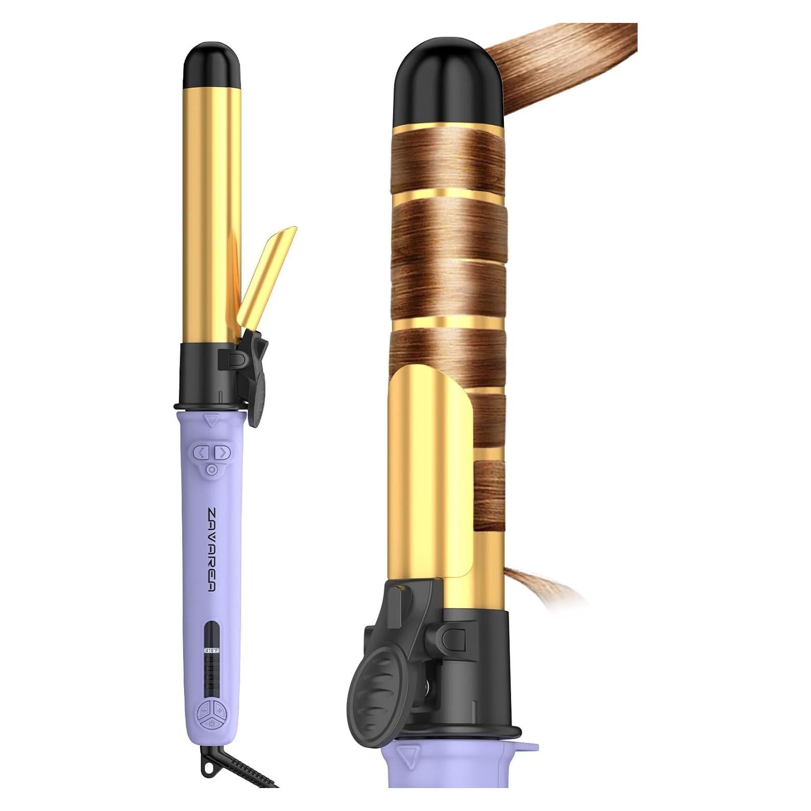 Plancha de Rizar Automática ZAVAREA 1.25" Doble Voltaje