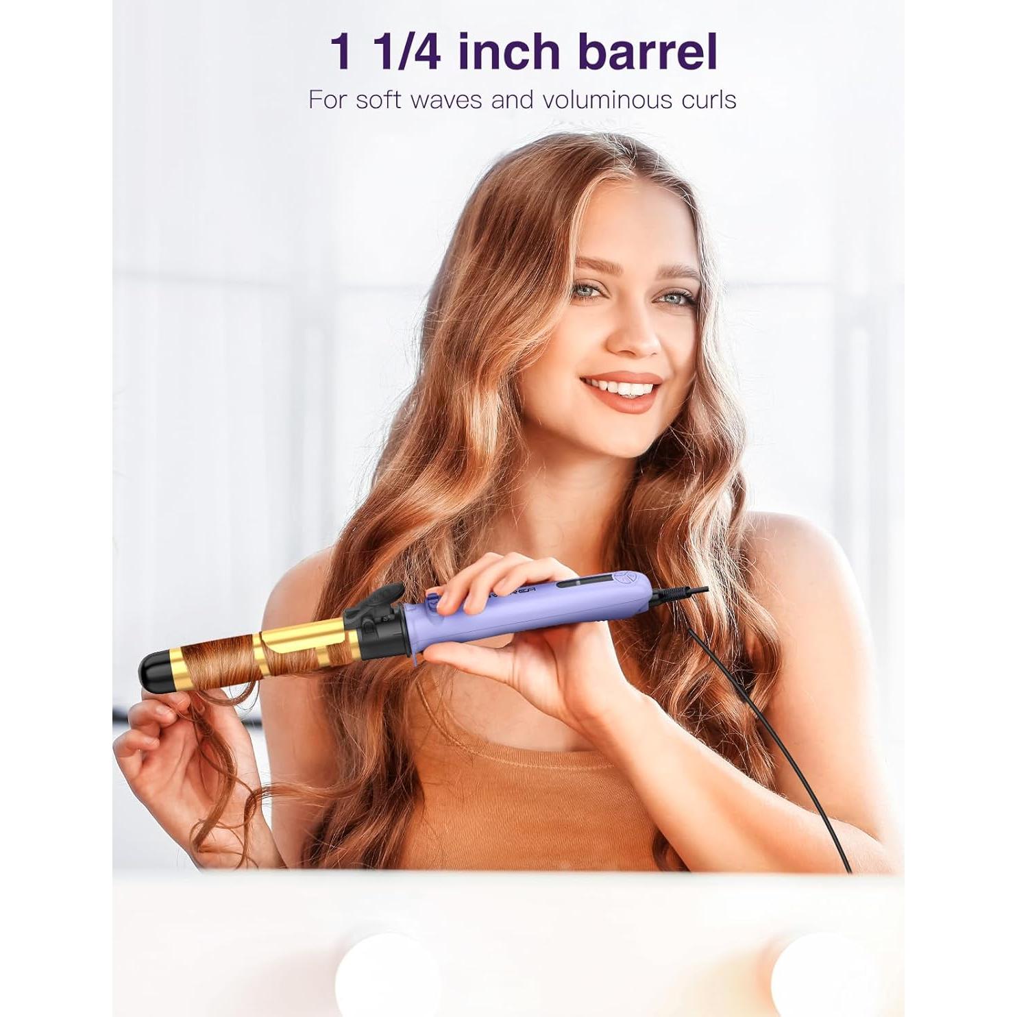 Plancha de Rizar Automática ZAVAREA 1.25" Doble Voltaje