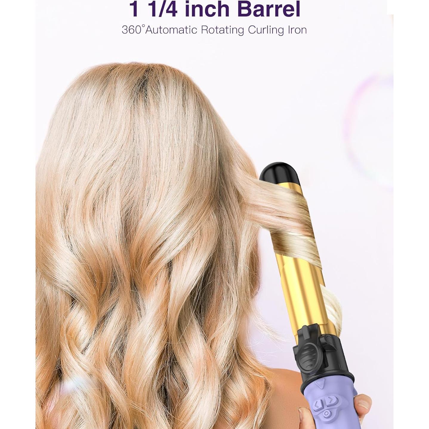 Plancha de Rizar Automática ZAVAREA 1.25" Doble Voltaje