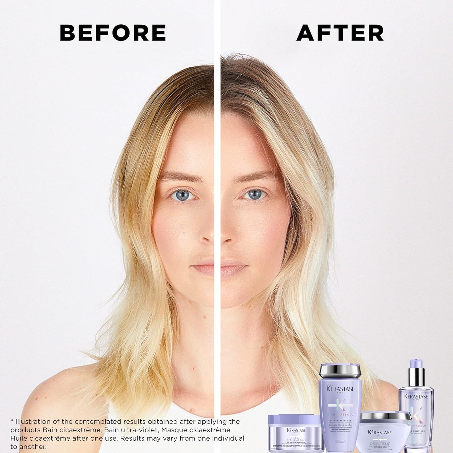 Sérum Nocturno Kérastase Blond Absolute 90ml - Cuidado Cabello Dañado